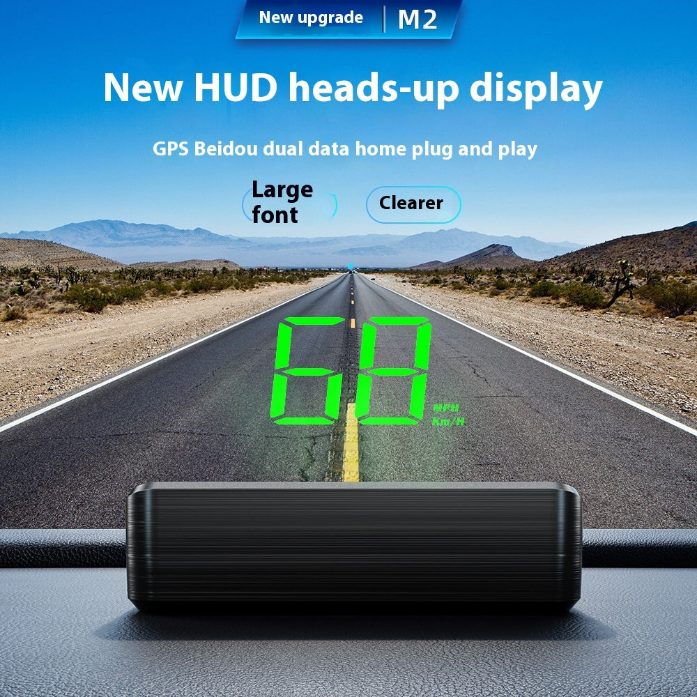 spedometer heads up display