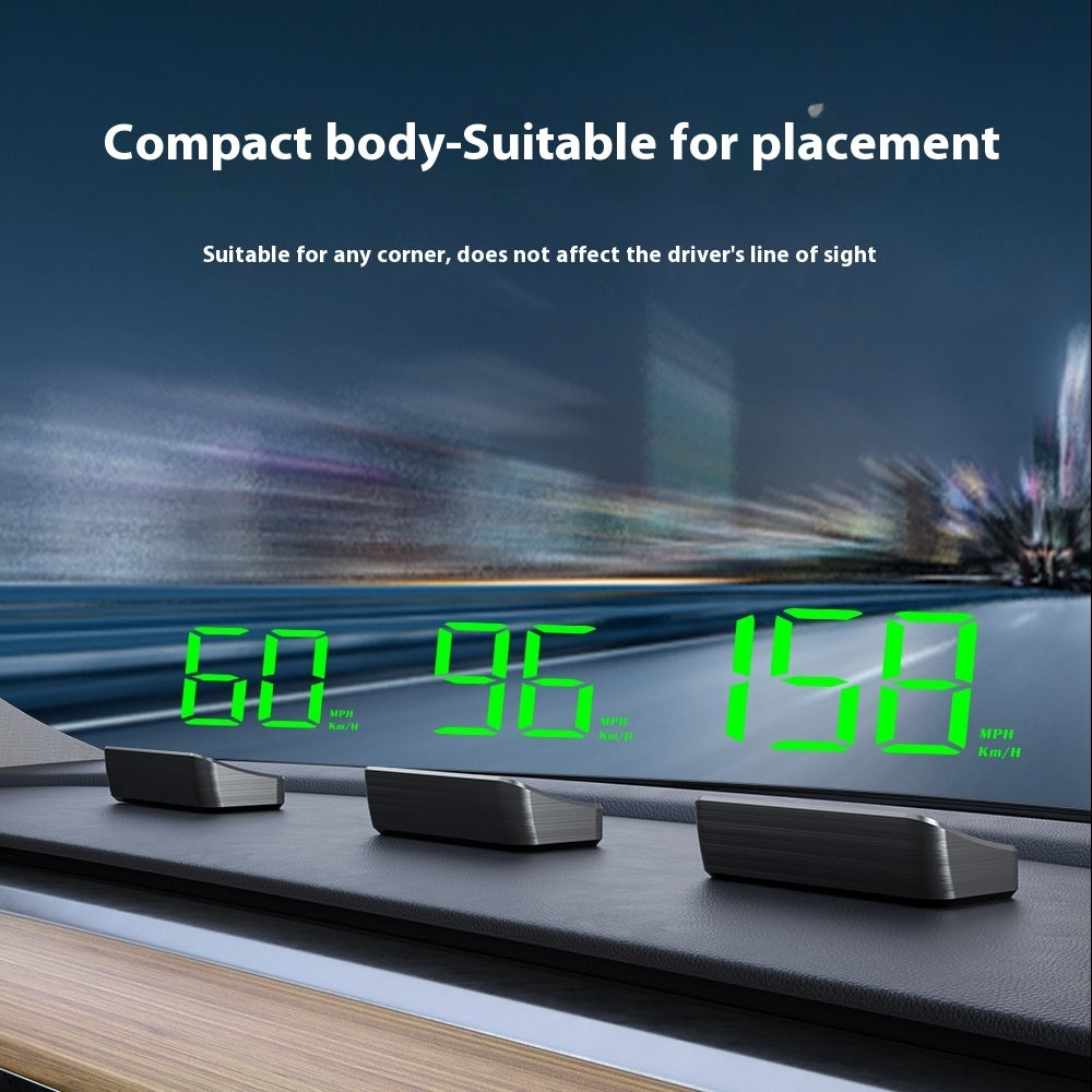 spedometer heads up display