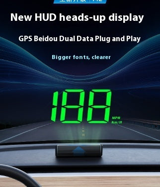 spedometer heads up display